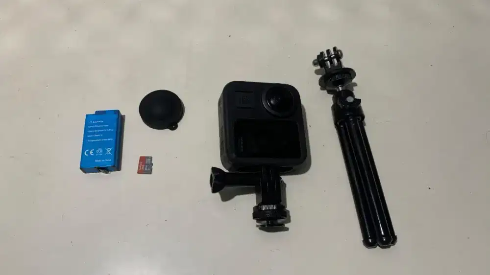 ​GoPro Max 360 Bekas Fullset Kelengkapan Sesuai Foto
