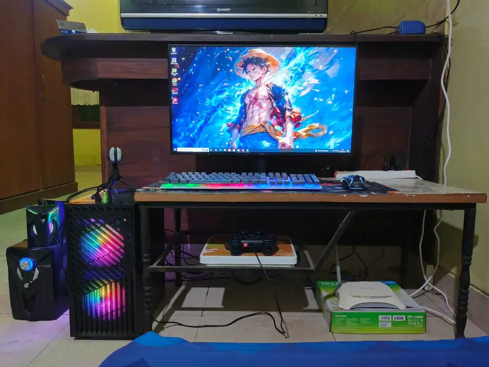 Fullset PC 27 Ryzen 5 RAM 16gb VGA 8gb
