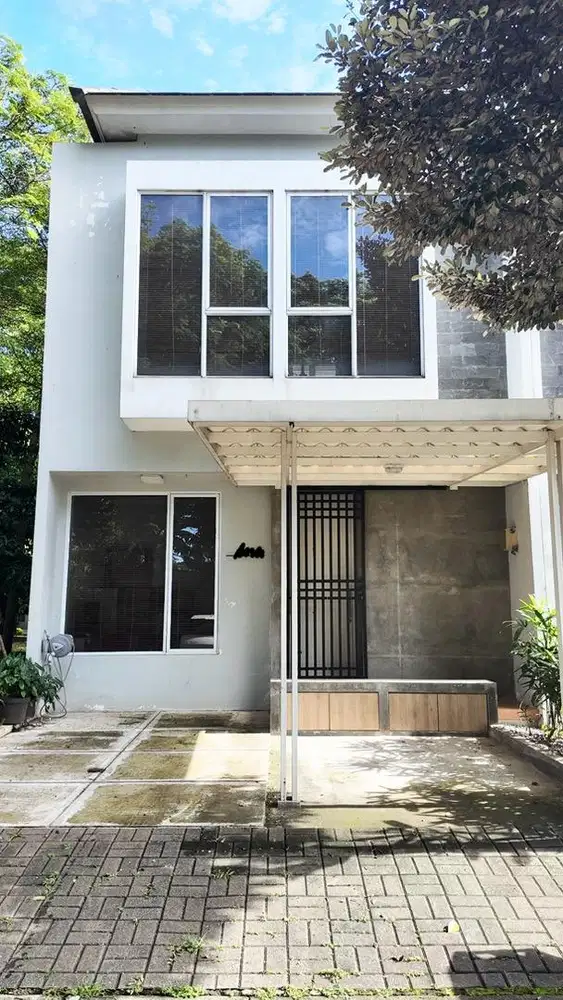 Sewa Rumah Furnished 2 Lantai Terang Fortune Terrace Graha Raya
