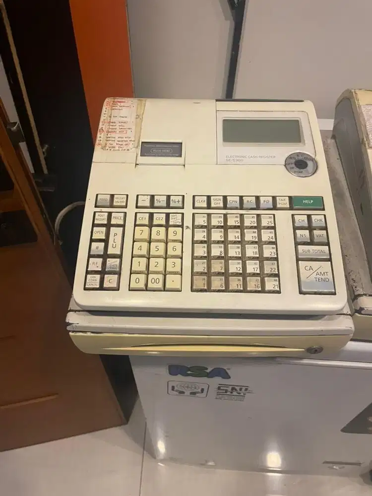 Cash register casio
