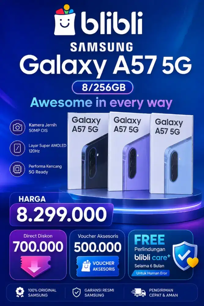 SAMSUNG GALAXY A57 8/256GB