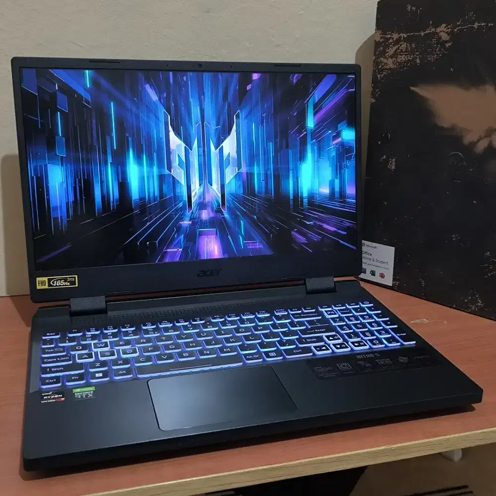 Acer nitro 5 RTX 3060 140W 100% sRGB laptop gaming kerja kuliah desain
