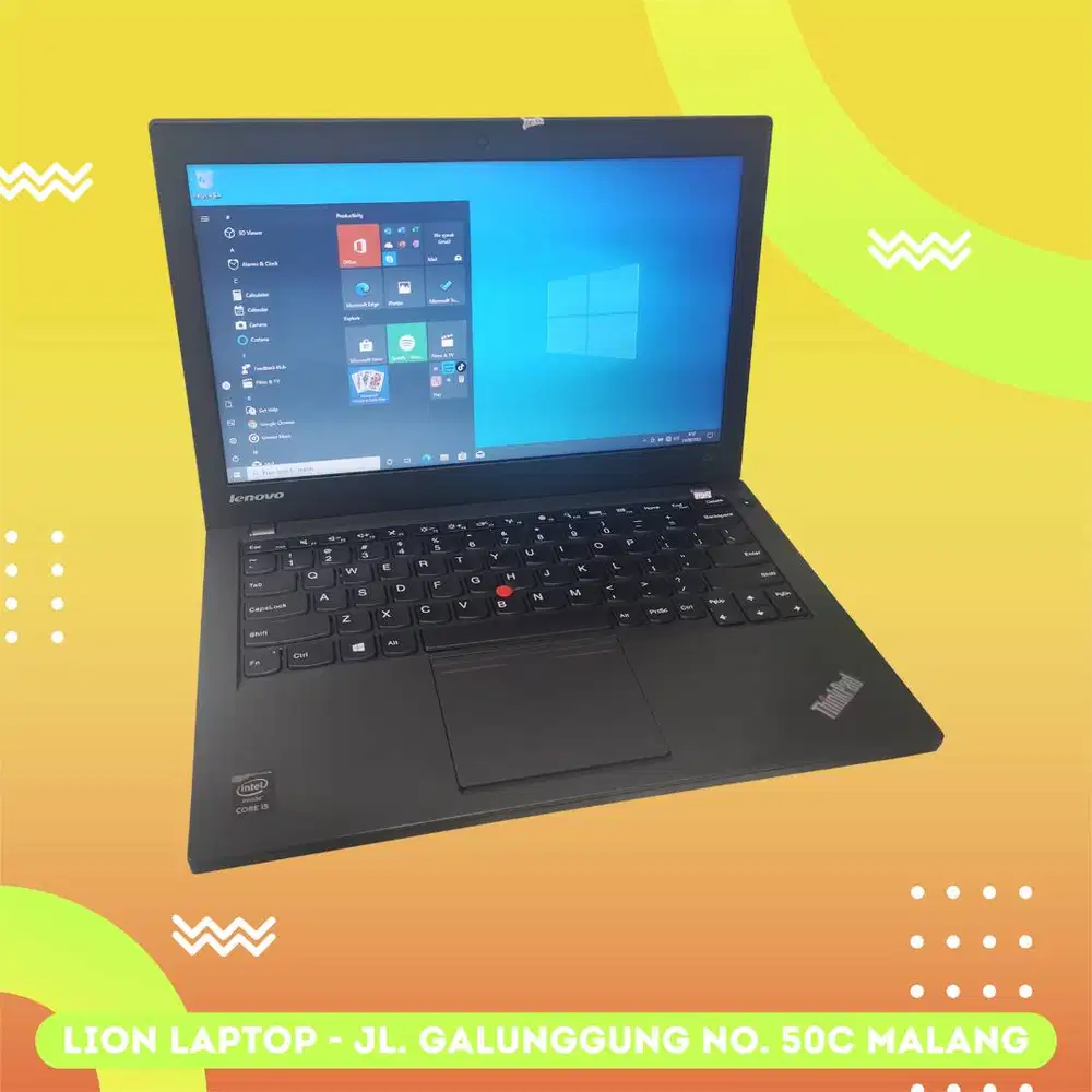 RAM 8GB SSD 256GB Core i5 Murah Lenovo Thinkpad X240 [19|05]