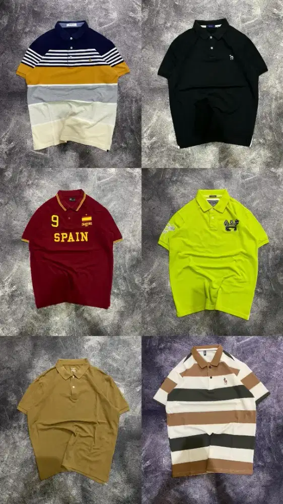 Kaos kerah atau polo shirt