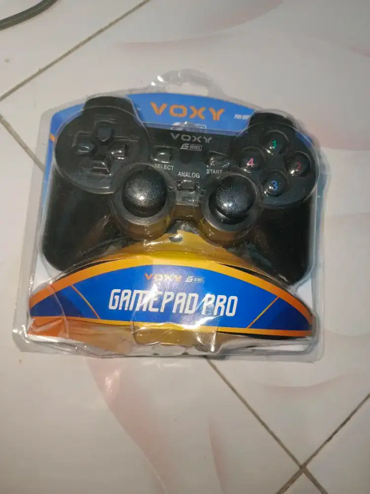 Gamepad Joystick USB Single Analog Hitam for PC Komputer Laptop