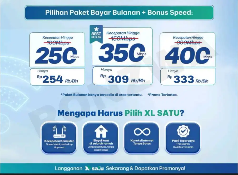 Internet wifi XL terbaru