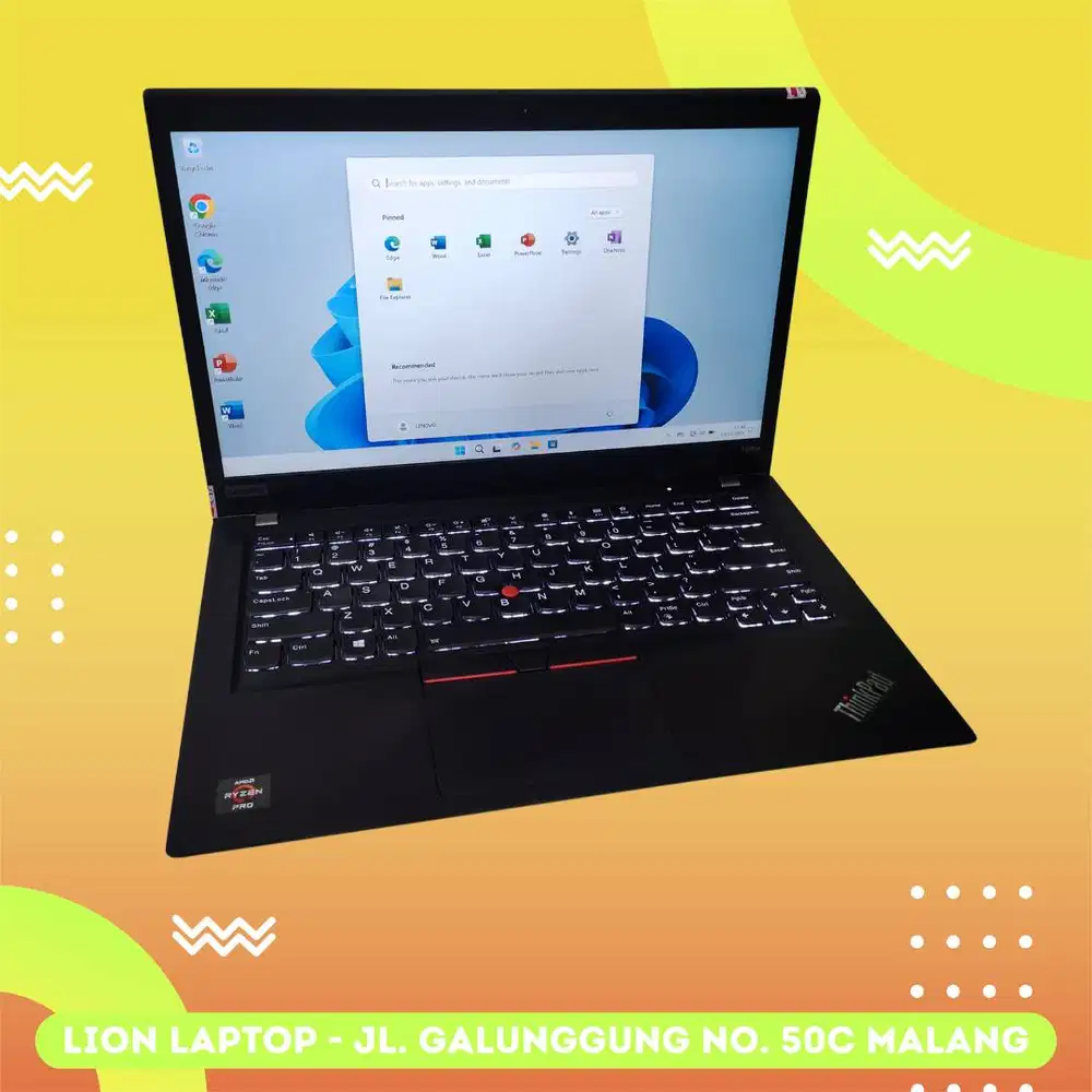 AMD Ryzen 5 PRO 3.7Ghz 8/256 VGA 2GB Lenovo Thinkpad T495s [19|05]