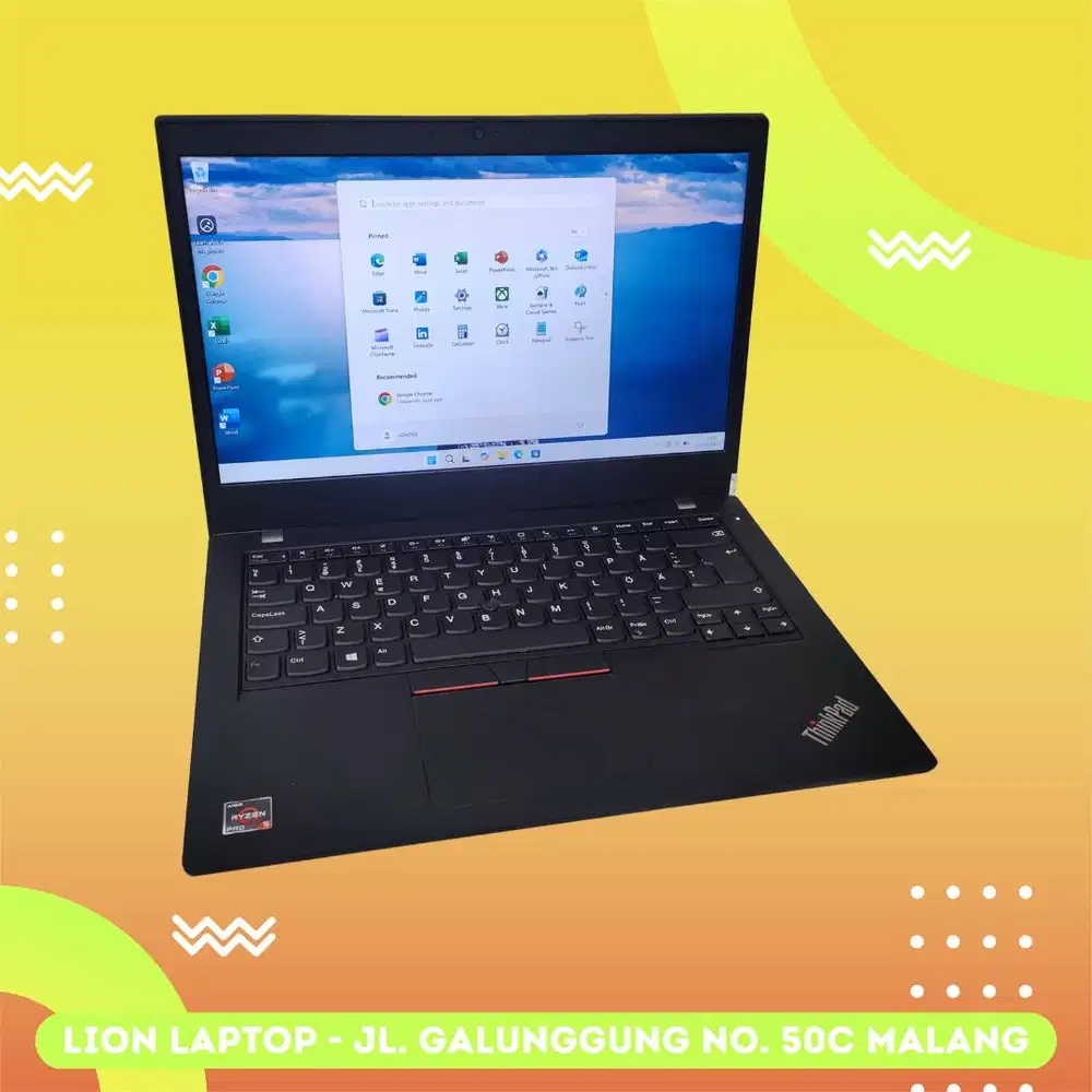 Gaming/Editing AMD Ryzen 5 PRO 8/256 MULUS Lenovo Thinkpad L14 [19|05]