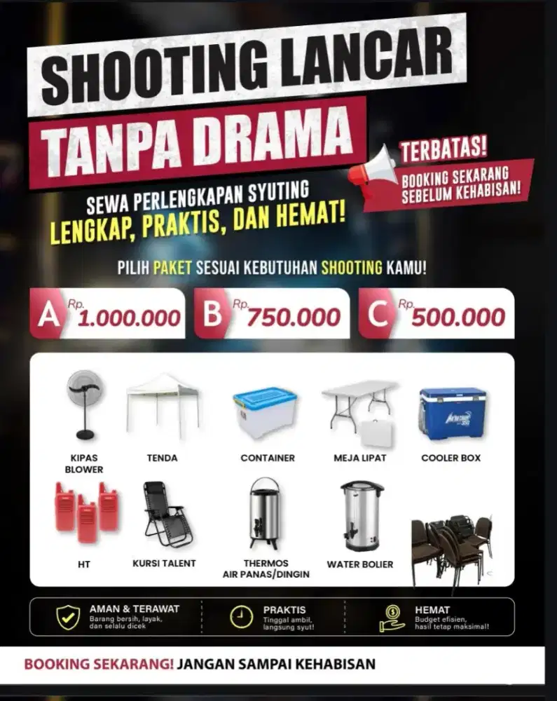 Penyewaan Production Support