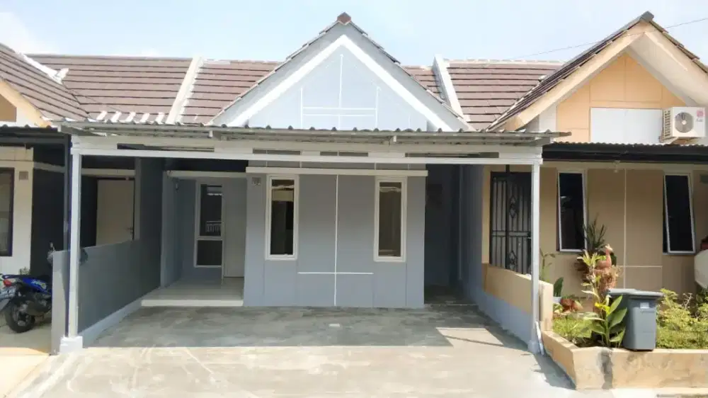 DISEWAKAN PER TAHUN RUMAH DI CISAUK DEKAT STASIUN BALE TIRTAWARNA