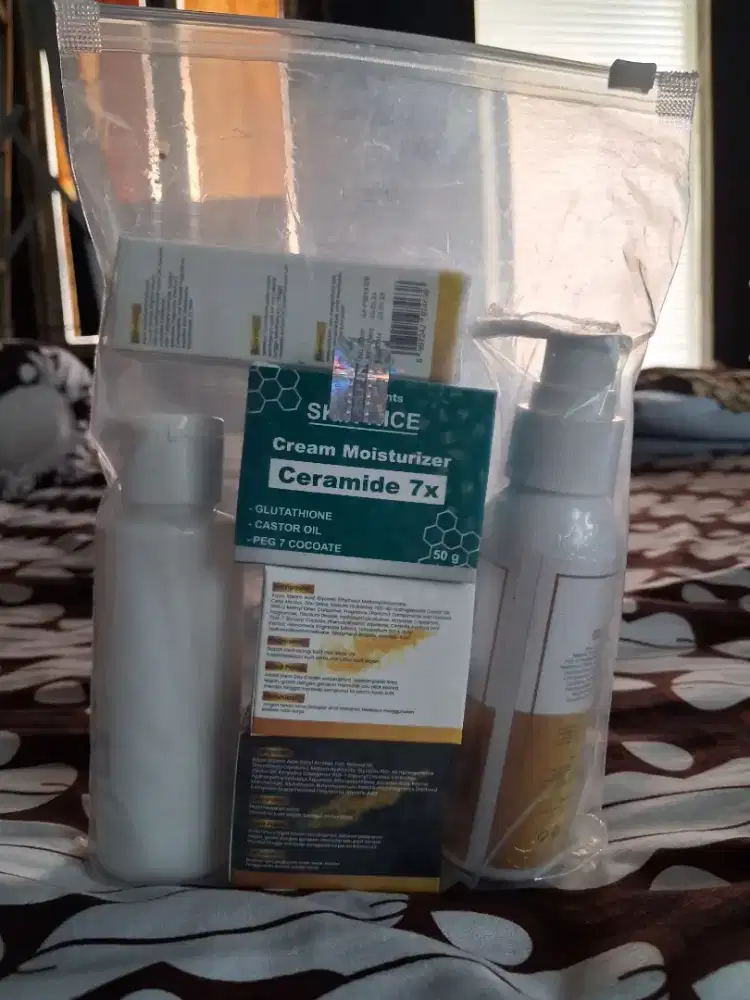 Skin Care SKIN NICE (produk Hikaru)  BPOM barcode.