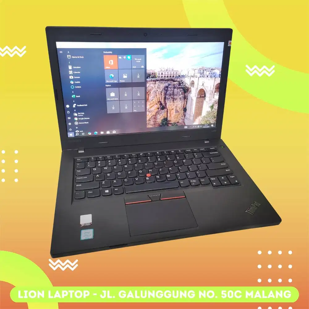 RAM 8GB Core i5 SSD Murah Lenovo Thinkpad L470 [19|05]
