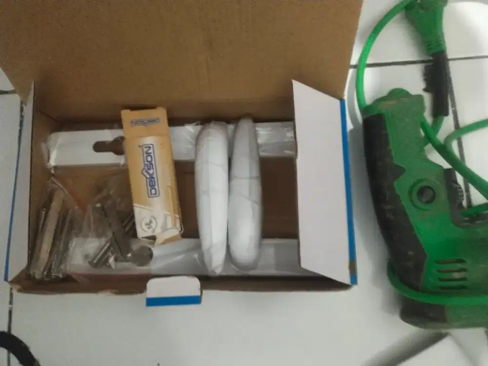 Handel dekson satu set+ rmh lokis nya+silinder kunci