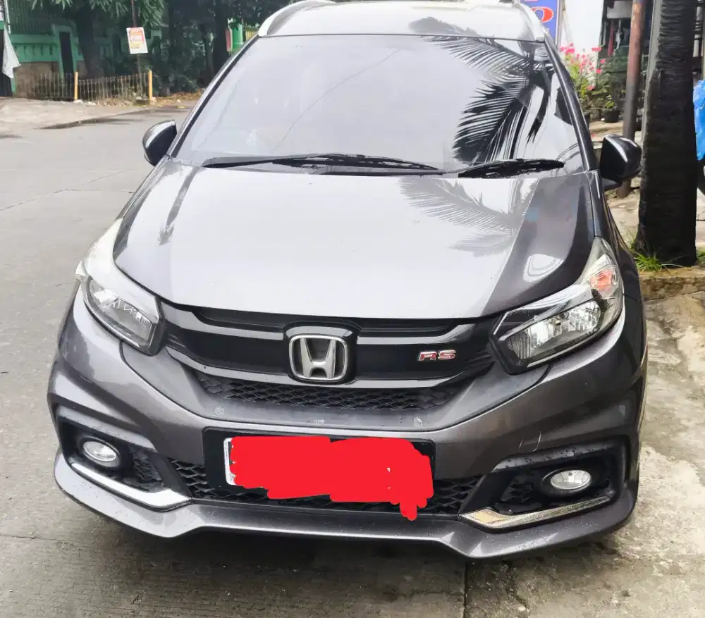 DIJUAL MOBILIO RS AT 2018 (AbuAbu)History lengkap Bengkel Resmi HONDA