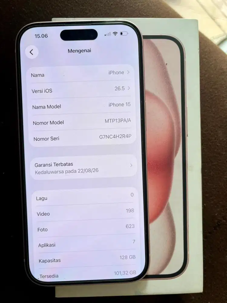 iphone 15 128 resmi ibox