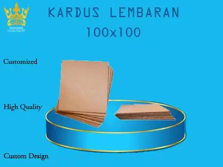 Dus layer lembaran Uk 100x100
