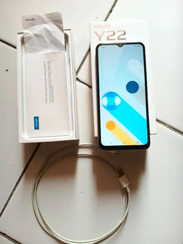 DI JUAL HP VIVO Y22 4/64GB BAGUS DAN MURAH