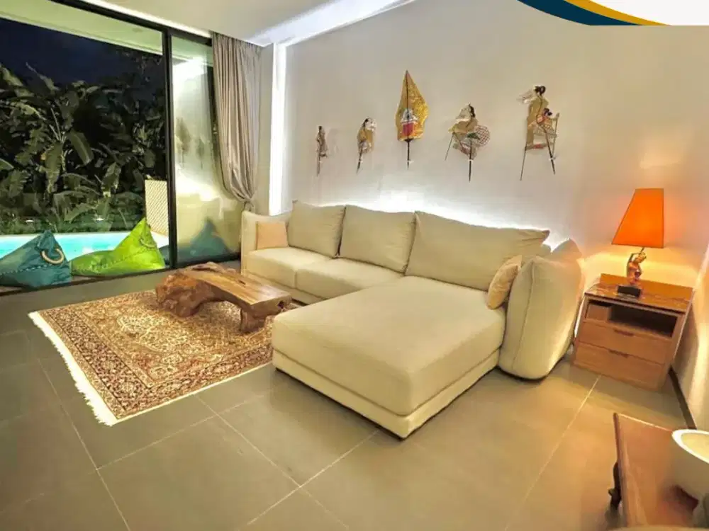 Dijual Villa Baru di Padonan Canggu, 2 Lantai, Full Furnished