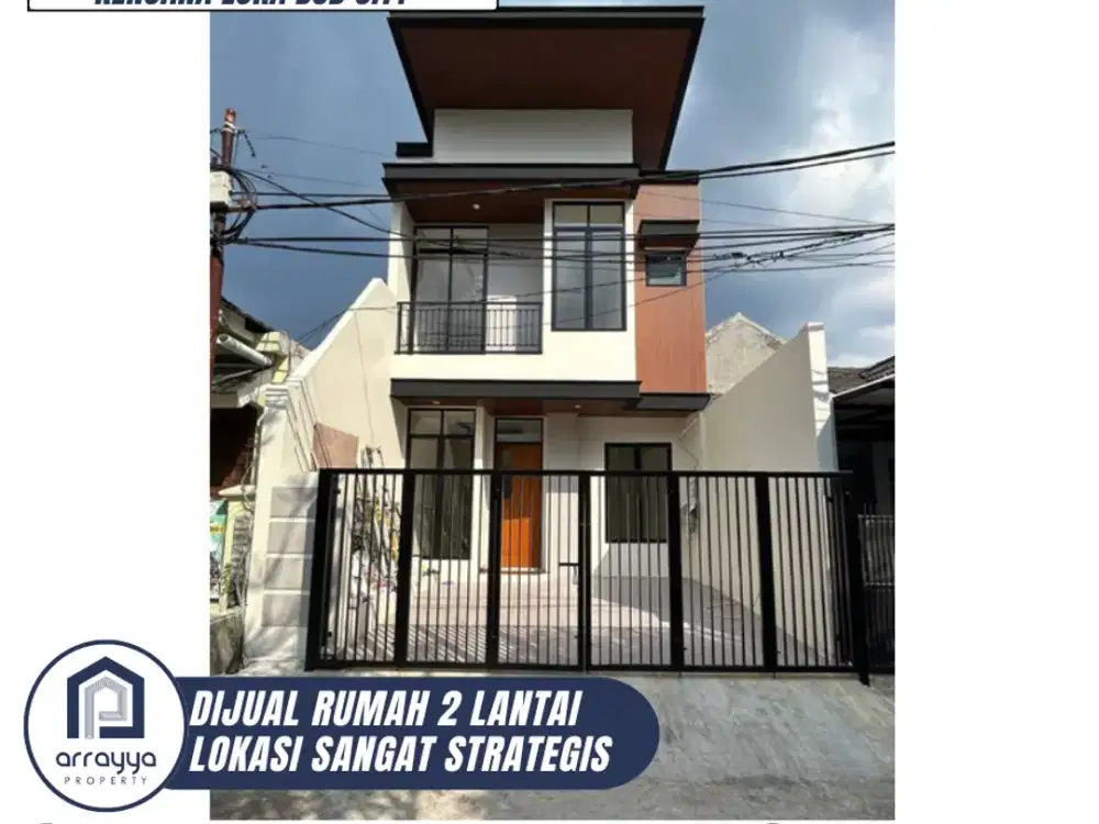 RUMAH BARU 2 LANTAI DI KENCANA LOKA BSD 'MRB51'