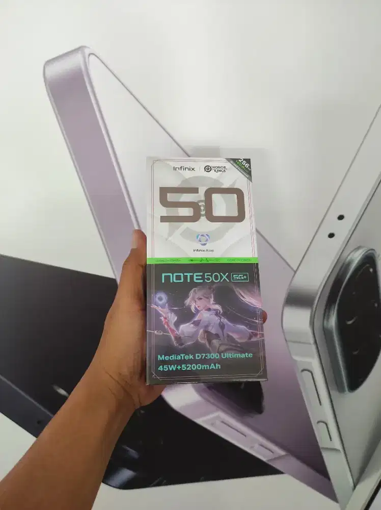 [ Fast respon WA ] Infinix Note 50X 5G 8+8/256 Garansi resmi 1thn