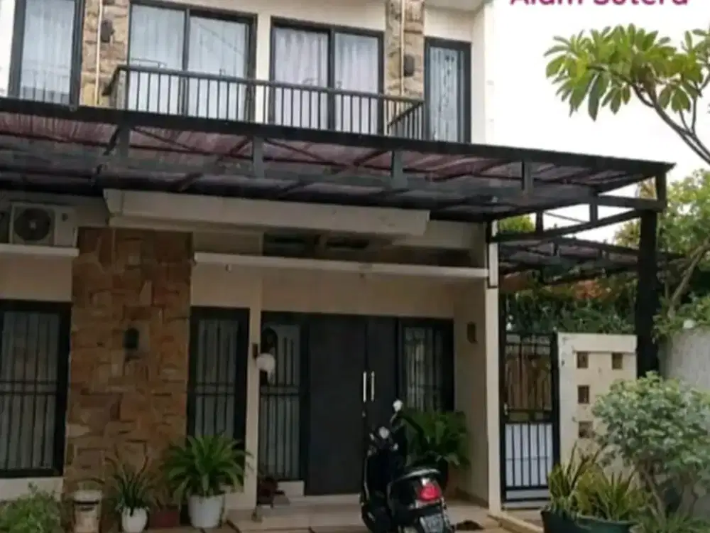 Di Jual Rumah Semi Furnished Di Cluster Baliview Residence Pondok Aren Ceger Tangerang Selatan