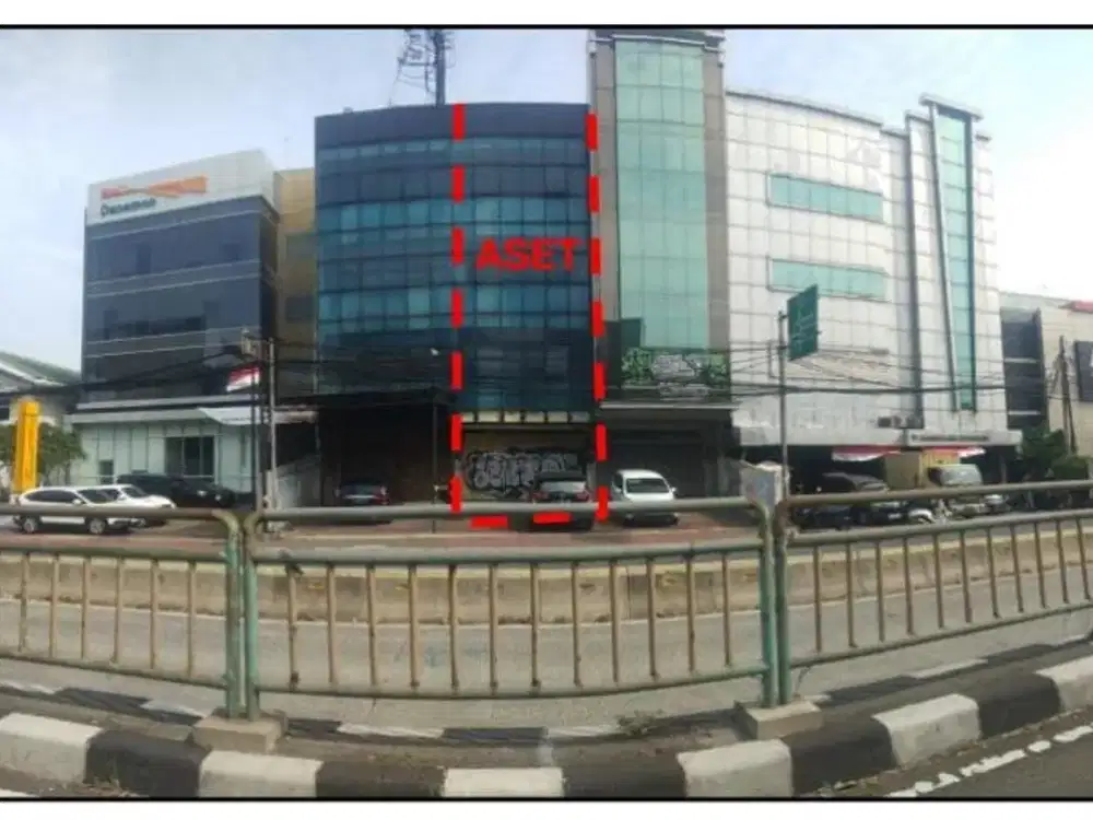Di Jual Lelang Ruko 4 Lantai di Jl. K.h. Hasyim Ashari , Kelurahan Petojo Utara, Kecamatan Gambir, Jakarta Pusat