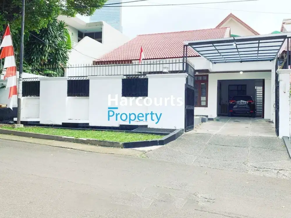 Disewakan Rumah Hunian 1 Lantai Bisa Untuk Silent Office Lokasi Strategis Dekat Senopati Area