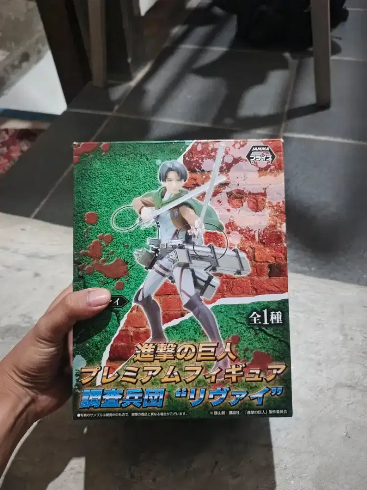 Action Figure Levi Ackermen From Attack of Titan