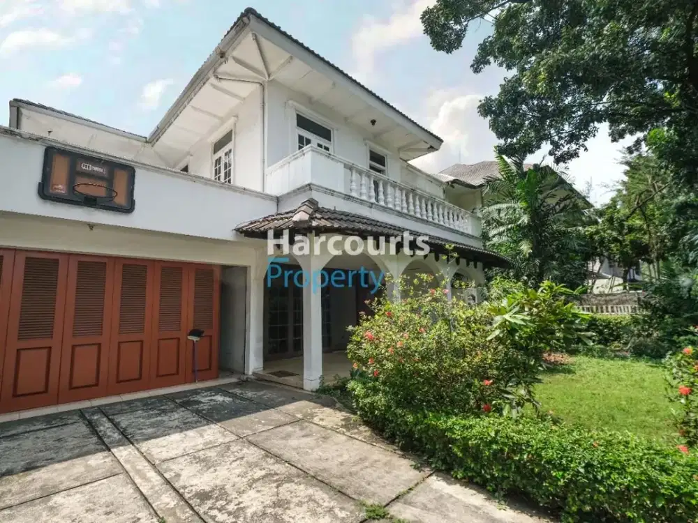 Pondok Indah Area, Dijual Rumah Lama Lingkungan Tenang Lokasi Strategis di Pondok Indah