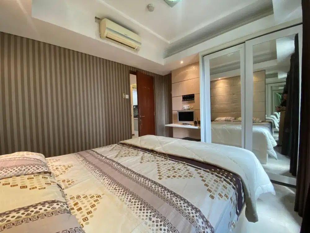 Sewa 1BR Royal Mediterania Garden di Tanjung Duren, Furnish, dekat mall, kantor, universitas