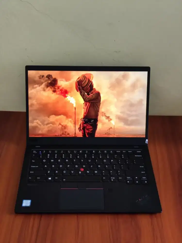 SUPER MULUS GRADE A X1 CARBON 7TH CORE I5 GEN 8 FINGERPRINT ON