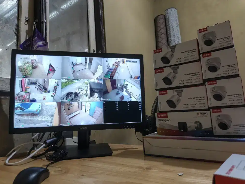 CCTV Fullset free pemasangan