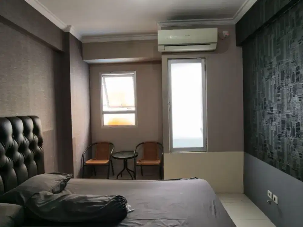Termurah‼️Apartemen Puncak Kertajaya dekat ITS, Kondisi : Semi Furnish