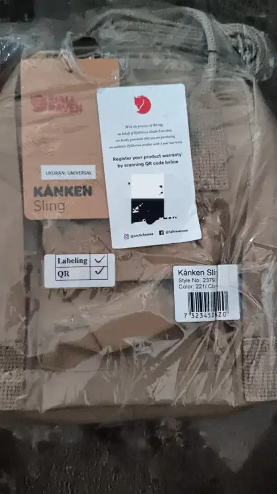 Slingbag Tas Selempang Fjallraven Kanken Outdoor