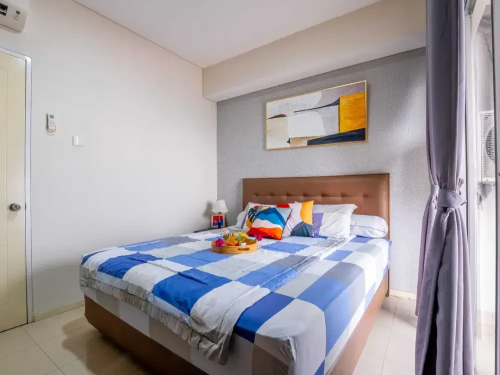 Disewakan Apartment Cosmo Terrace 1Br Full Furnish, Unit Nyaman, Siap Huni, & Lokasi Strategis Jakarta Pusat (Sudirman, Tanah Abang, Bundaran HI)