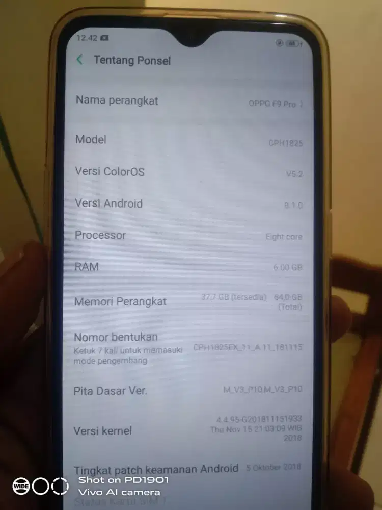 Jual Oppo f9 pro