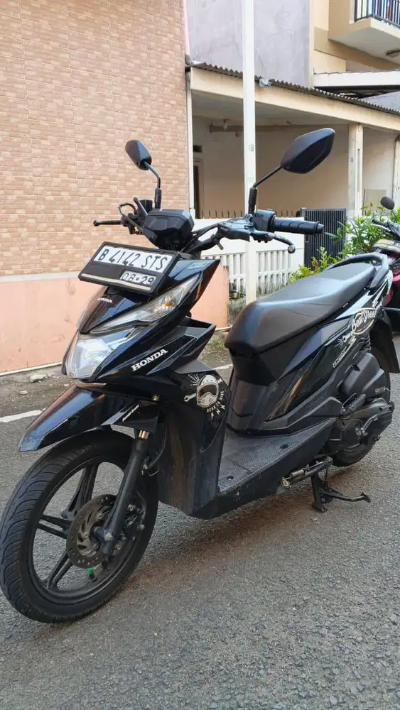 Dijual Honda Beet Street Warna Hitam - Plat Jakarta