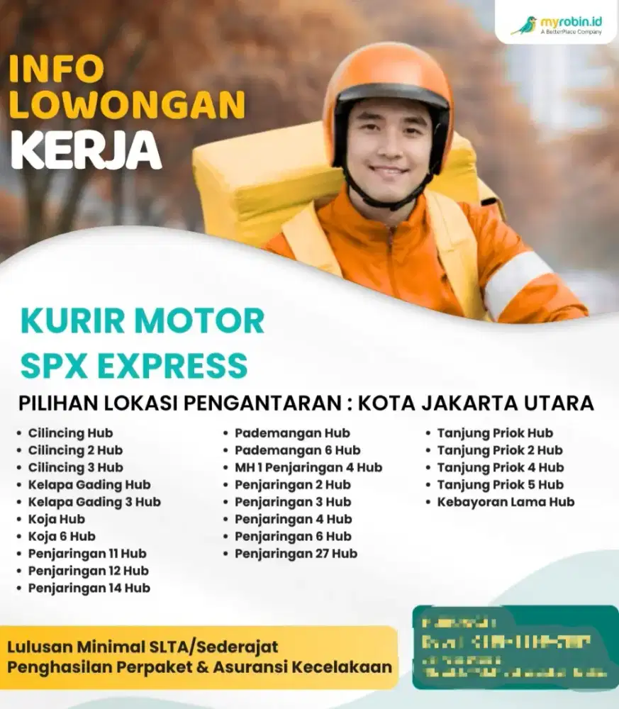 KURIR MOTOR SHOPEE EXPRESS
