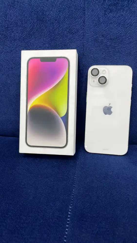 Iphone 14 128 Fullset Ibox Garansi On
