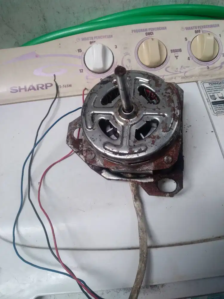 Dinamo mesin cuci sharp 2 tabung Original RMOT-A265QBEZ Wash