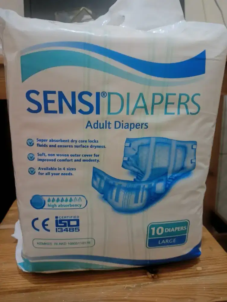 SENSI DIAPERS SIZE L (DEWASA)