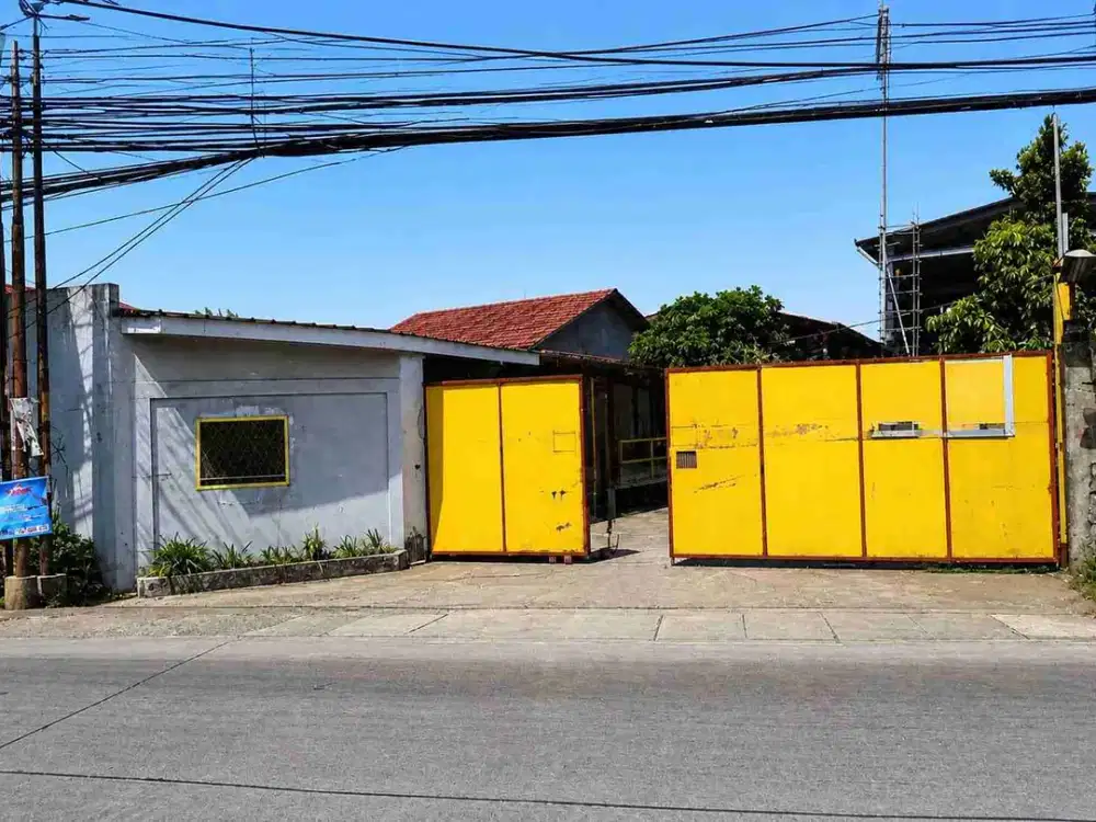 Gudang - Lahan Luas 2.300 m² Gunung Putri Cocok Workshop, Distribusi & Industri Ringan