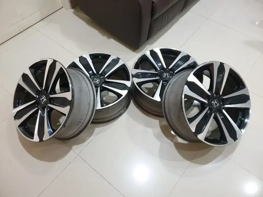 4 VELG R18 Ori CRV TURBO PRESTIGE TERBARU 5x114,3MulusSiapPakeBUKTIKAN