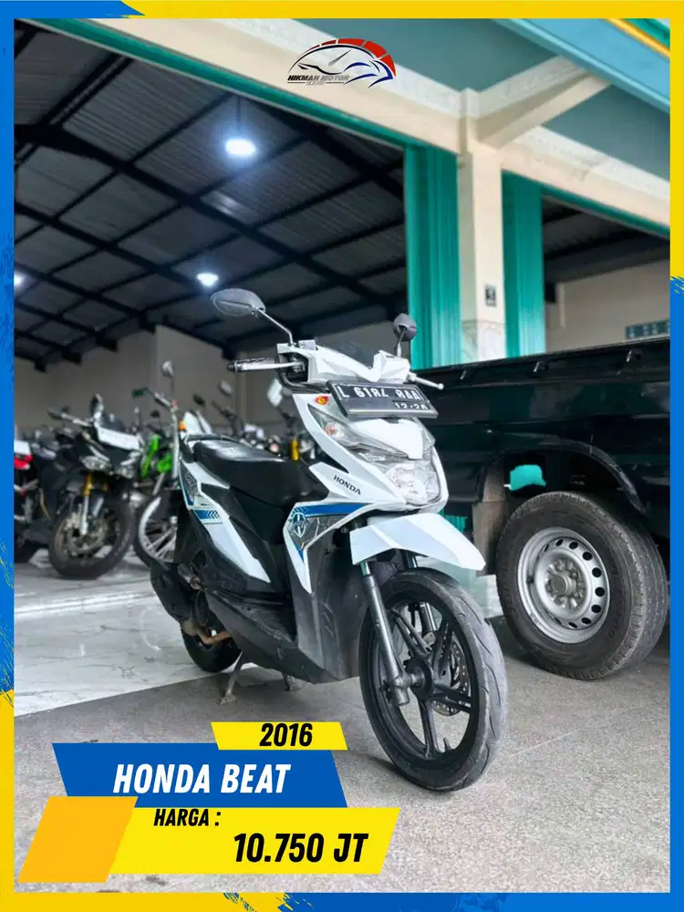 HONDA BEAT 2016 MANTAP GASS MASZEHH HIKMAH MOTOR KEPUH