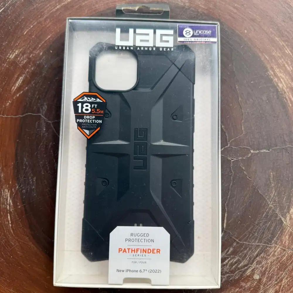 Case HP iPhone 14 Plus / 15 Plus UAG Pathfinder Black BNIB