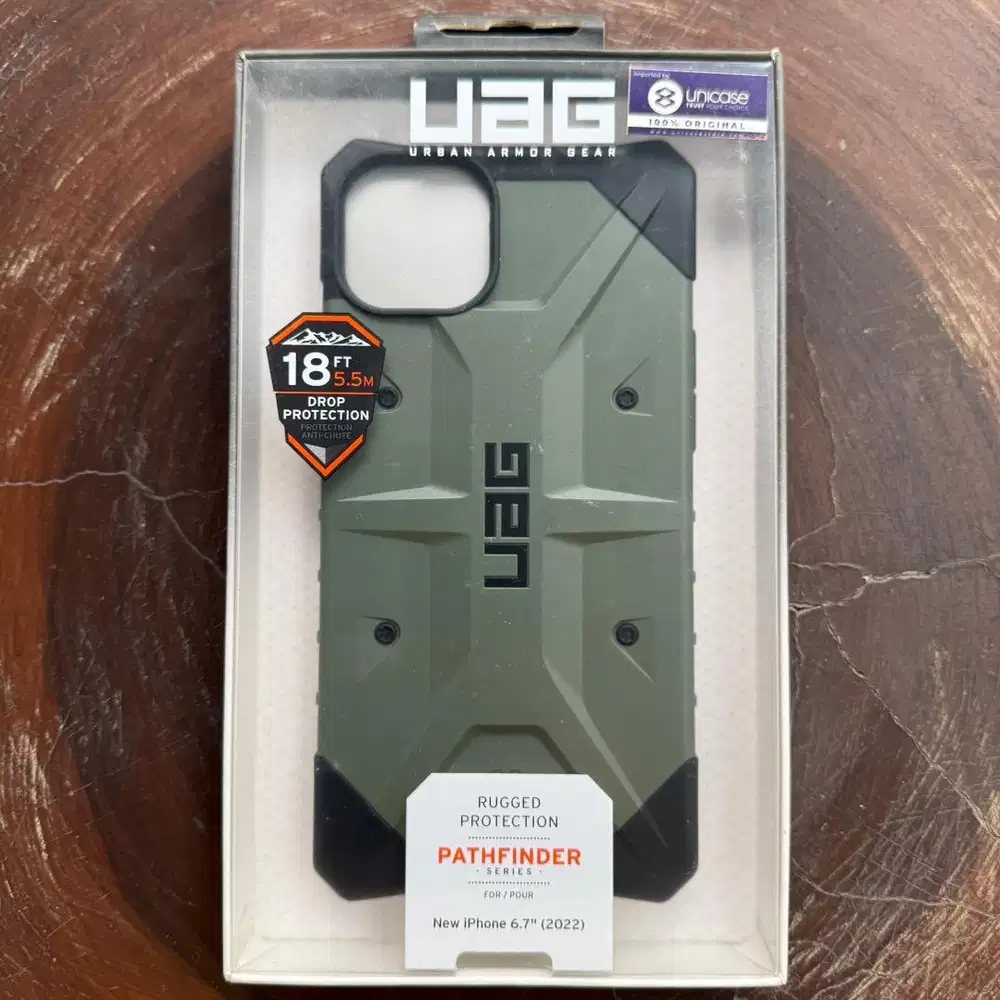 Case HP iPhone 14 Plus / 15 Plus UAG Pathfinder Olive BNIB