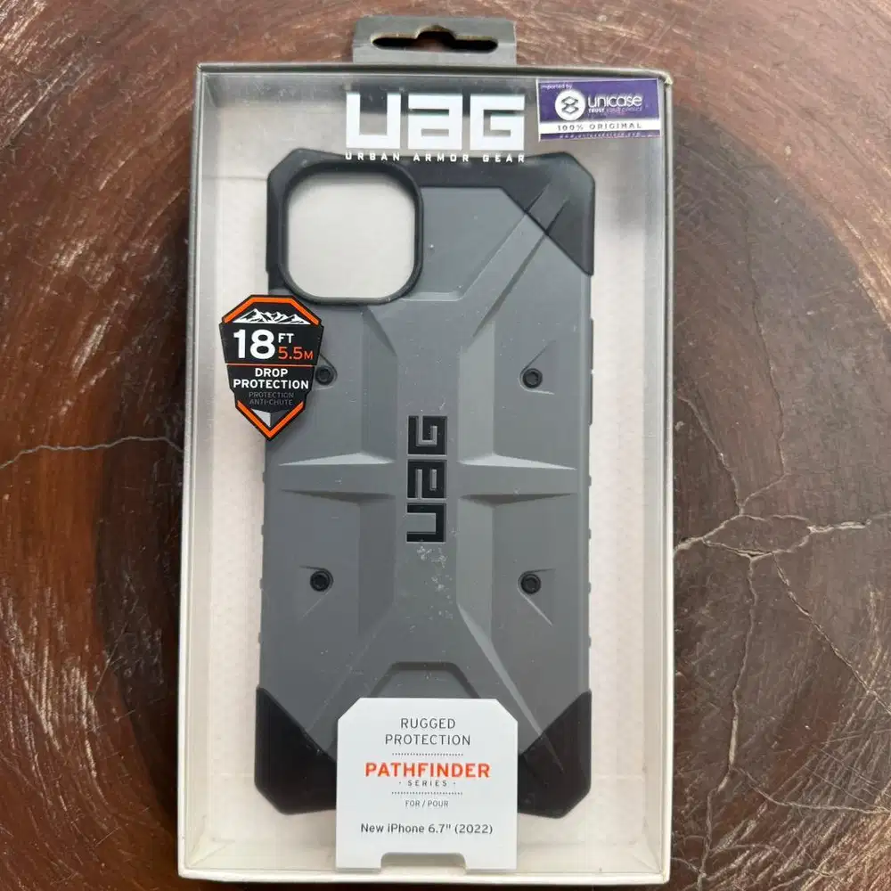 Case HP iPhone 14 Plus / 15 Plus UAG Pathfinder Silver BNIB