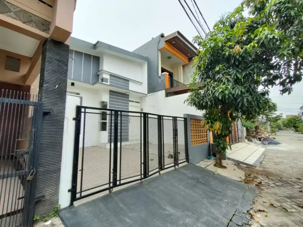 JUAL RUMAH LT 96 MINIMALIS MEZZANINE DI PERUMAHAN GRAHA HARAPAN BUMYAGARA