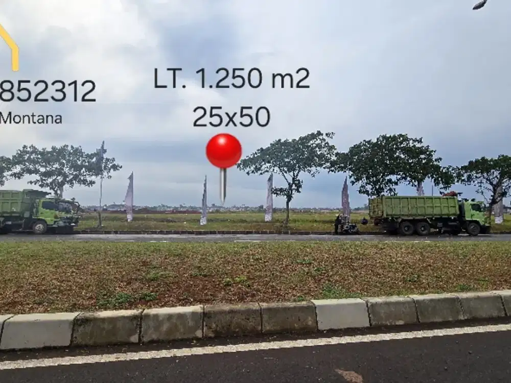 Kavling KOMERSIL SIAP BANGUN di Jalan Utama Gading Serpong
