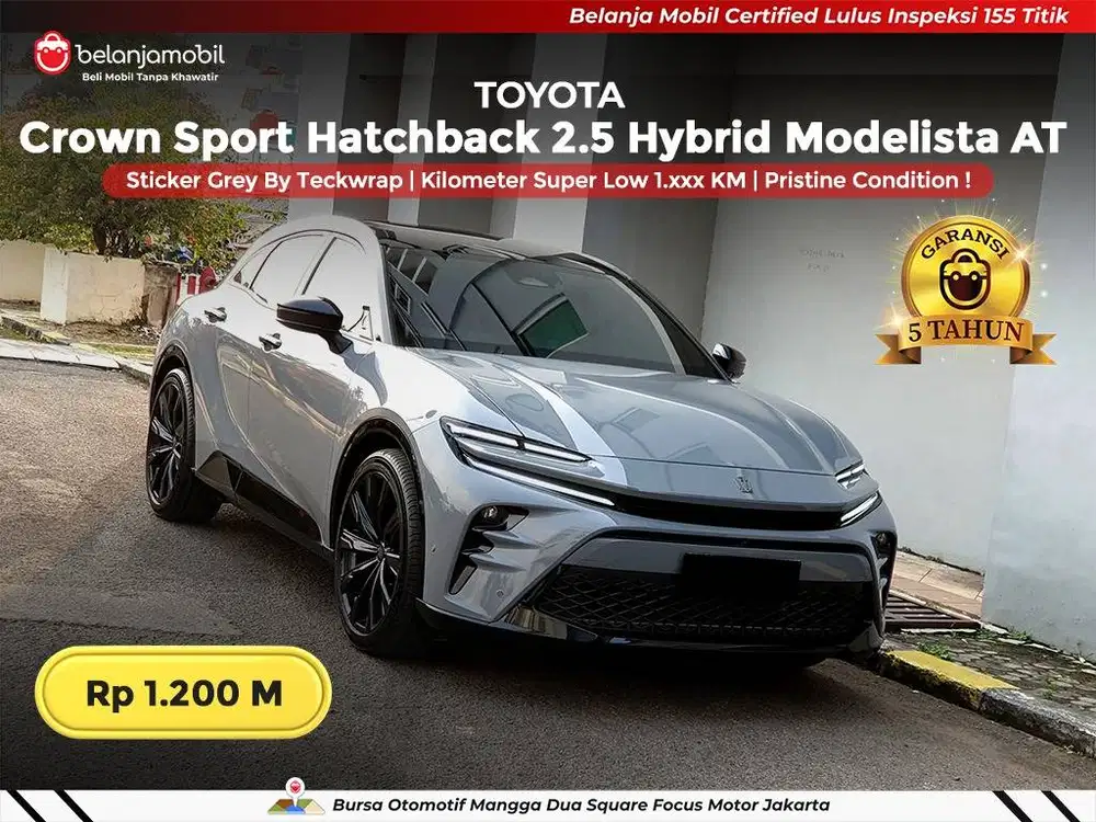 [ KM 1RB PERAK ] Toyota Crown Sport Hatchback HEV Modelista 2024/2025